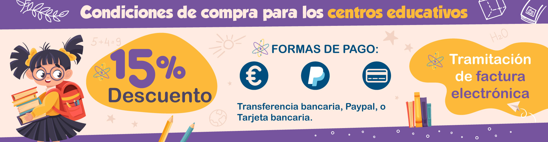 Formas de pago docente